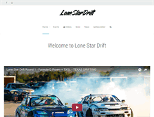 Tablet Screenshot of lonestardrift.com